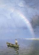 Nikolay Nikanorovich Dubovskoy The Rainbow china oil painting artist